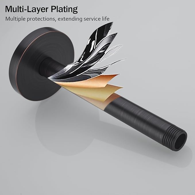 RANDOM 8 Inches Ceiling Mount Shower Arm - Image 6