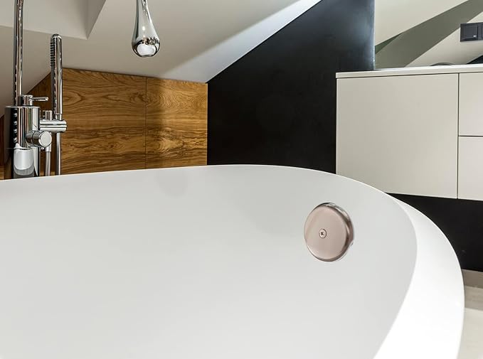 Single Hole Bathtub Drain Overflow Plate - Image 3