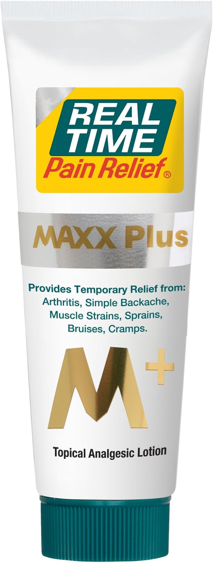 Real Time Pain Relief MAXX Plus - 7oz Tube | Intensive Formula by RealTimePainRelief