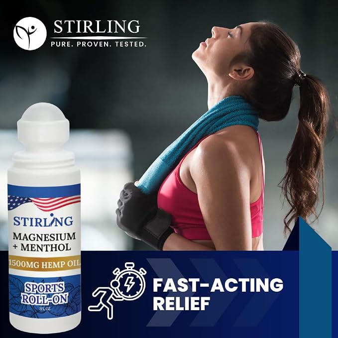 Stirling Menthol Roll On Lotion - Image 5