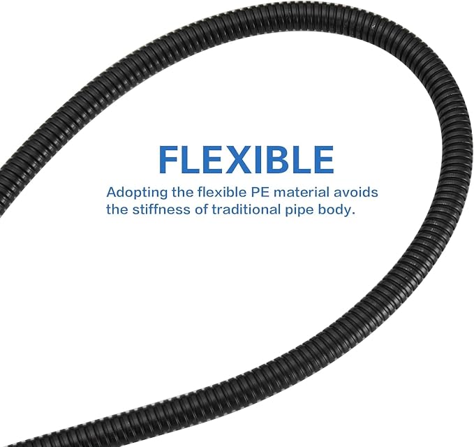RUMOSE 70 inches Shower Hose Extra Long Stainless Steel Shower Tube Attachment - Image 5
