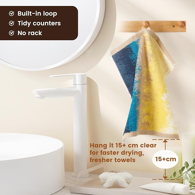 SEMAXE 100% Cotton Washcloths 12-Pack, 13 × 13 Inch Soft Luxury Face Towels – - Image 5