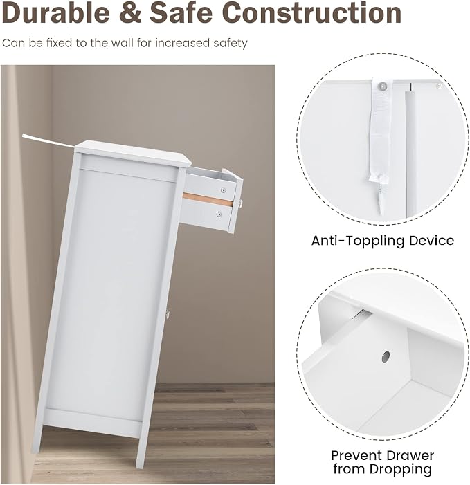 Giantex Bathroom Storage Cabinet - Image 7