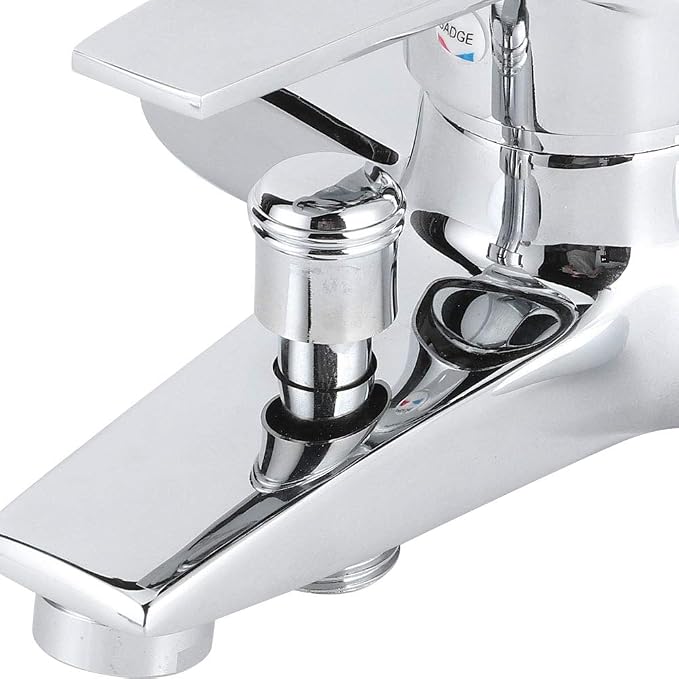 GLOGLOW G1/2in Thread Copper Shower Faucet, Wall Mounted Triple Mixer Tap - Image 4