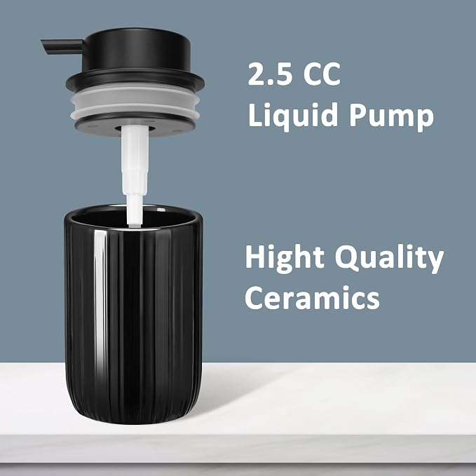 Soap Liquid Dispenser Ceramic - Image 6
