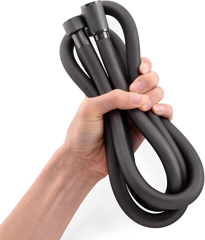 Silicone Shower Hose Extra Long, Explosion Proof Anti Winding Showerhead Hose by JASYA