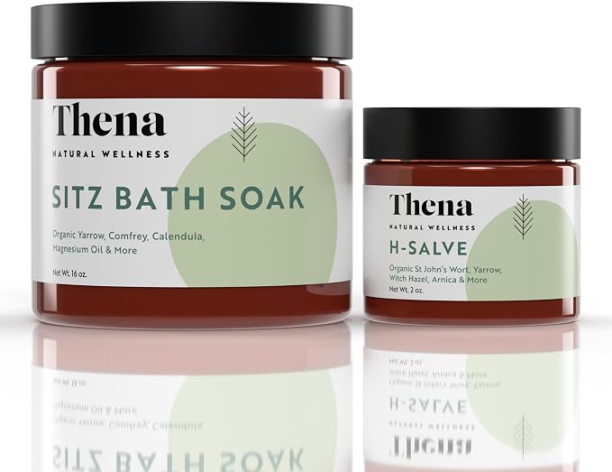 Organic Hemorrhoid Salve & Sitz Bath Soak Bundle – Comprehensive Relief - Image 4