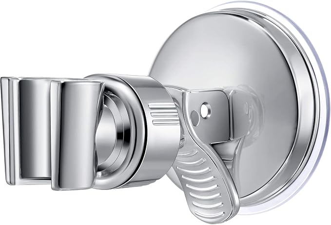 Zhehao Adjustable Shower Head Holder, Removable Suction Cup Shower Head Holder by Zhehao