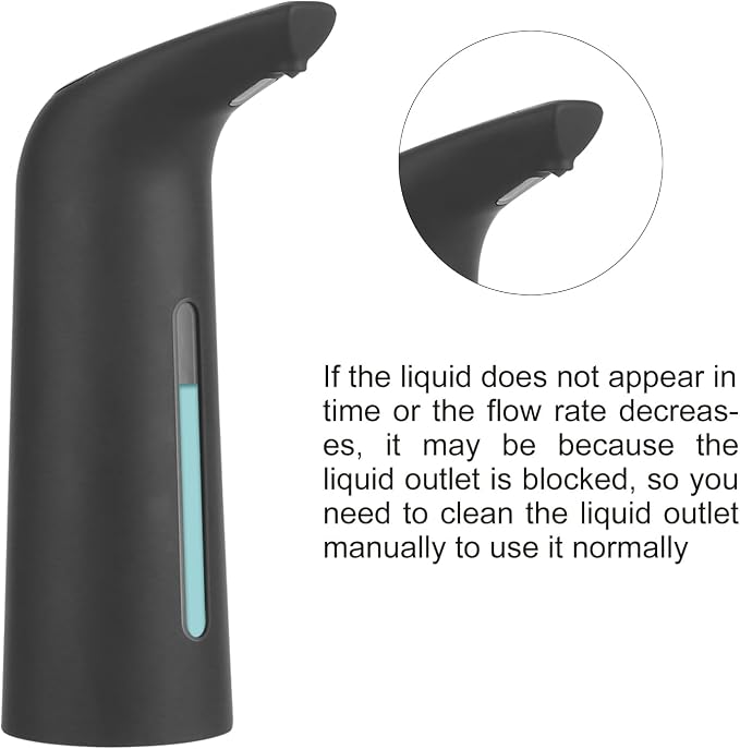 Automatic Soap Dispenser Touchless, TUMAN Pro Battery Operated Electric - Image 9
