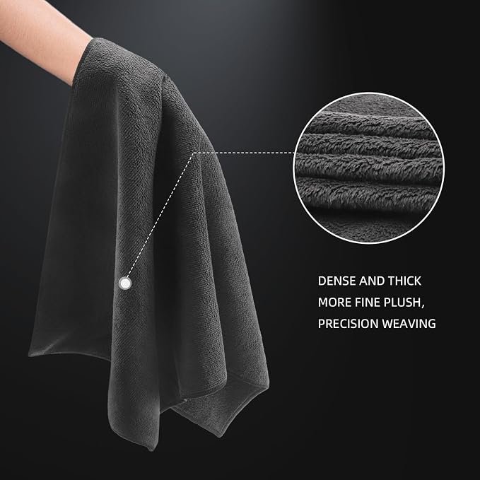 SPTA Car Microfiber Towels, Sport & Workout Towel - Image 4