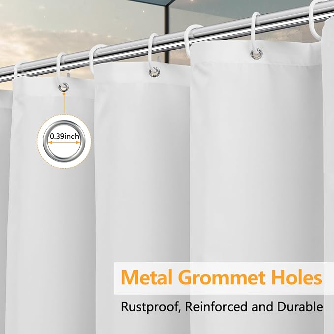 Waterproof Fabric Small Shower Curtain - Image 5