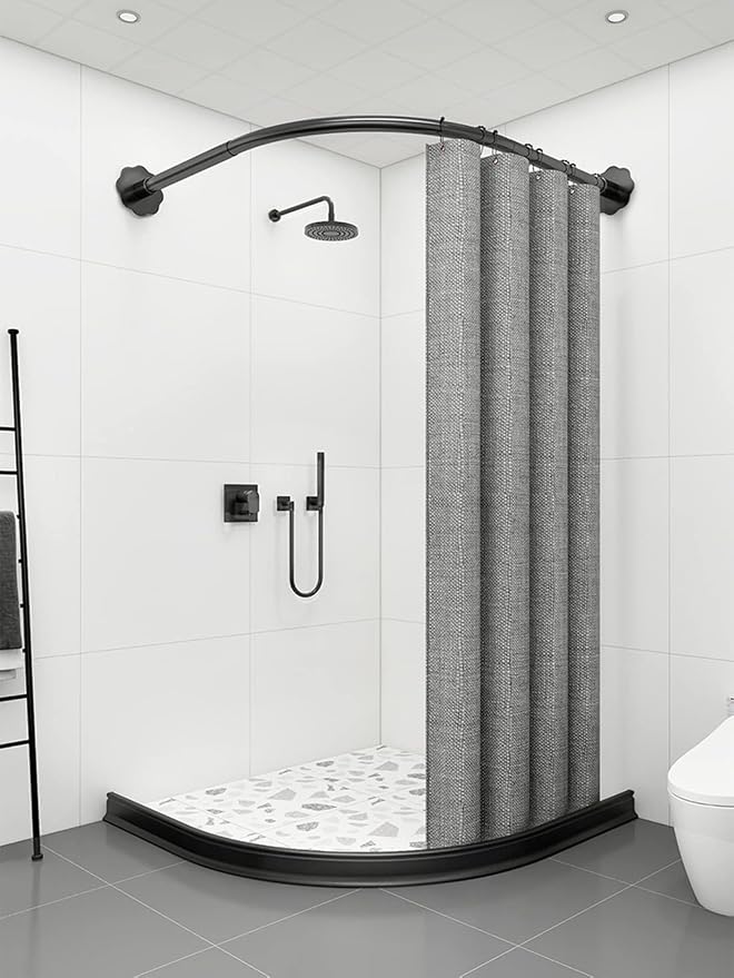 118Inch Collapsible Shower Threshold Water Dam 2" High Shower Barrier Water - Image 4