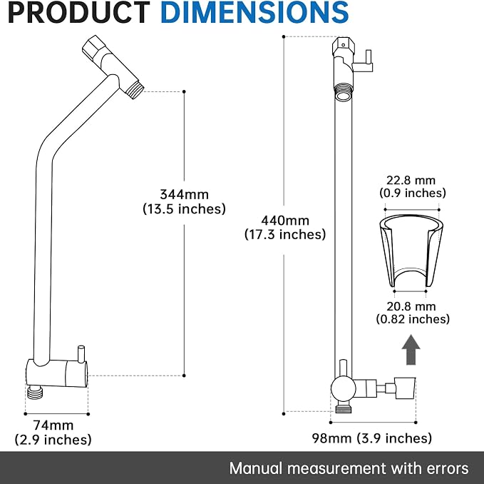 G-Promise All Metal Shower Diverter - Image 8