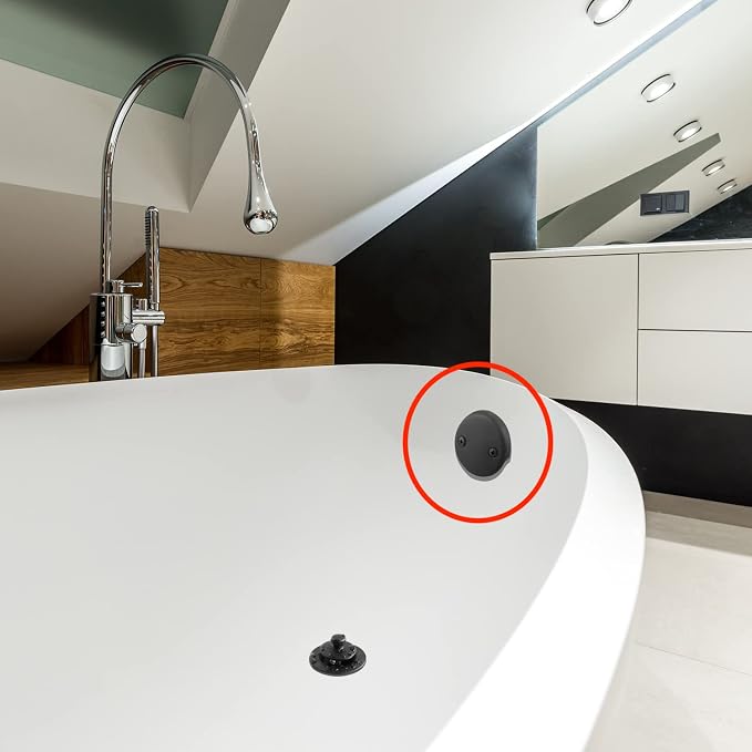 Lift and Turn Bathtub Drain Stopper - Image 2