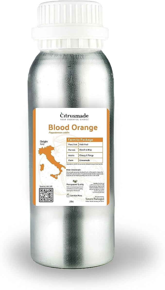 Blood Orange Essential Oil by NaturePackaged