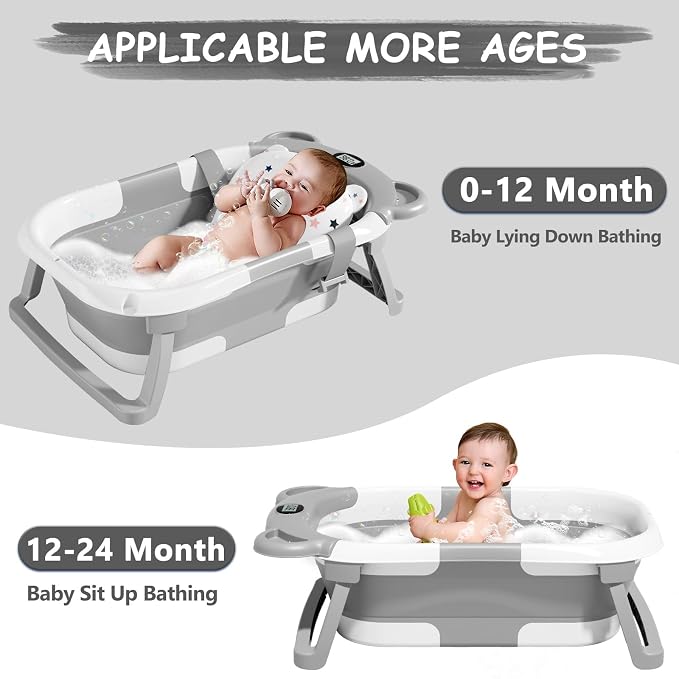 MoreFeel Collapsible Baby Bathtub - Image 3