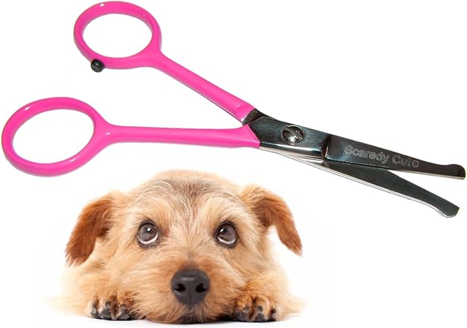 Tiny Trim 4.5" Ball-Tipped Scissor by ScaredyCut