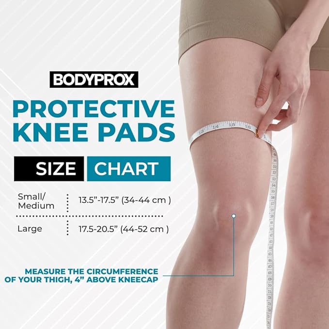 Bodyprox Protective Knee Pads, Thick Sponge Anti-slip, Collision Avoidance Knee - Image 2