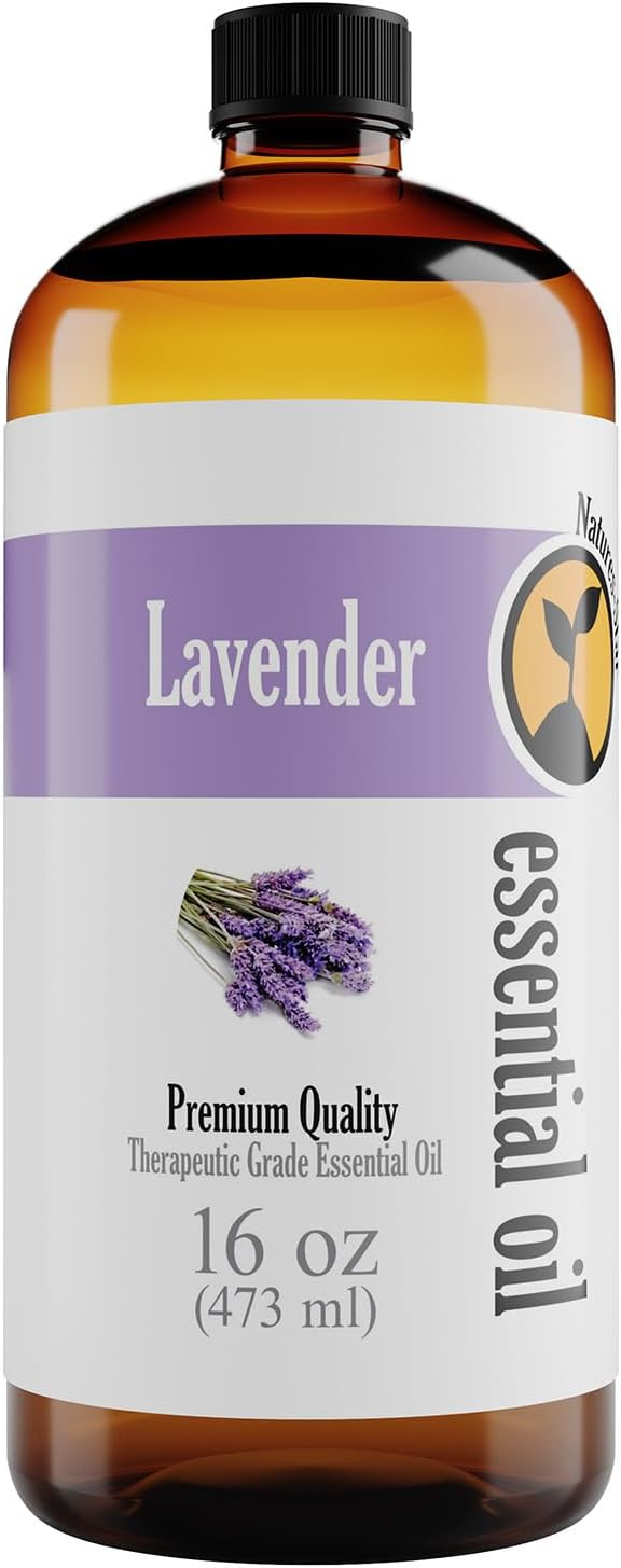 Lavender Essential Oil, 16 Ounce, Therapeutic Grade by Natures-Star