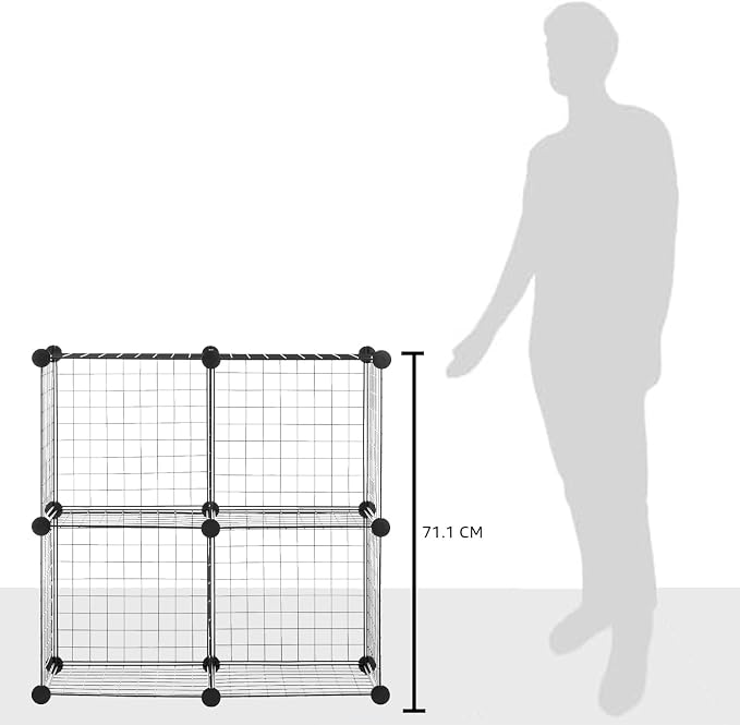 Amazon Basics 4 Cube Storage Organizer - Image 7