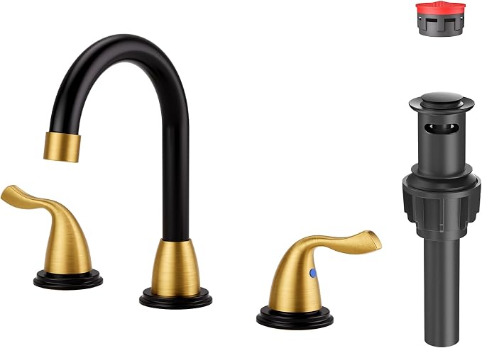 ARCORA Bathroom Sink Faucet 3 Hole by ARCORA