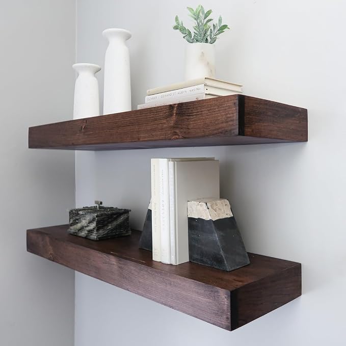 Urbandi Modern Floating Shelves 3 Inches Thick - Image 4