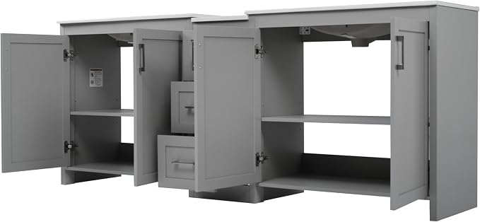 84" Double-Sink Bathroom Vanity - Image 9