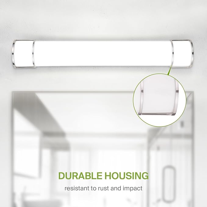 ASD LED 36" Vanity Flush Mount Light Fixture, Linear Bathroom Lighting Bar | - Image 7
