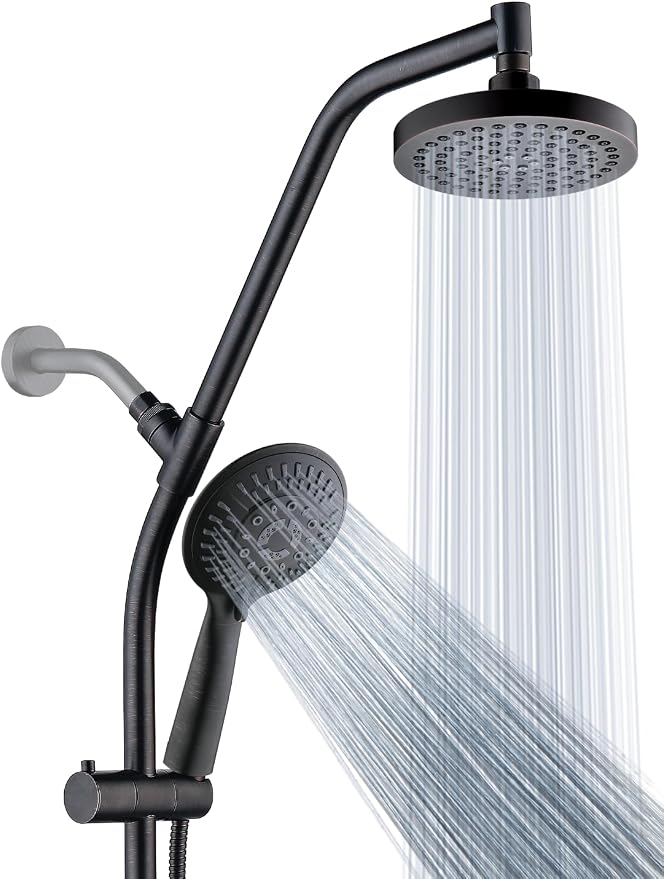 BRIGHT SHOWERS Rain Shower Head Combo by BRIGHTSHOWERS