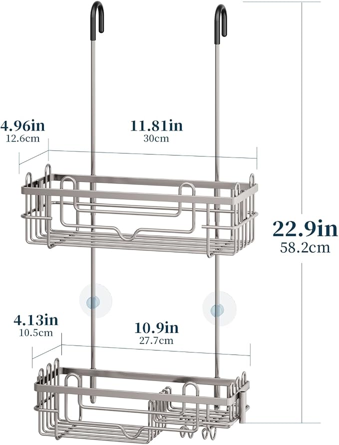 Consumest Over the Door Shower Caddy - Image 7