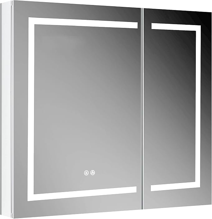 Blossom LED Mirror Medicine Cabinet - Image 3
