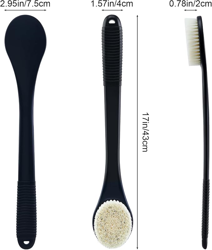 Back Scrubber for Shower, Shower Body Brush for Cleaning - Image 4