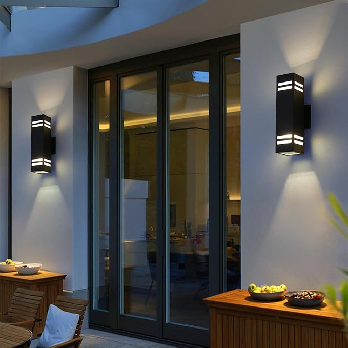 Cerdeco Aluminum Modern Outdoor Wall Light - Image 6