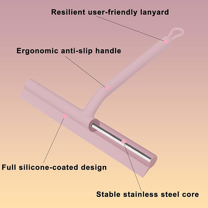 Squeegee for Shower Glass Doors, Resilient Loop - Image 2