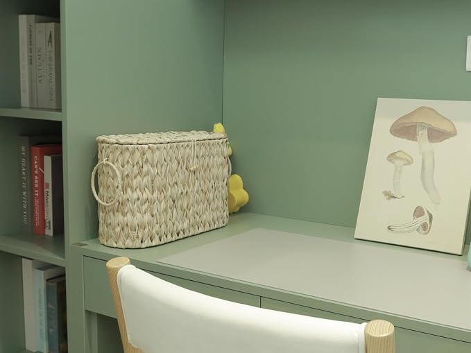Toilet Paper Basket, Wicker Toilet Paper Storage - Image 8
