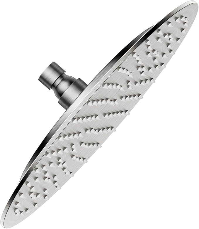VBFF-Shower Head, rain shower head, 10 inch- Round Shower Head, 1.8 GPM Flow by VBFF