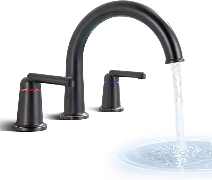 High Flow Roman Tub Faucet by KruzooSanitaryWare