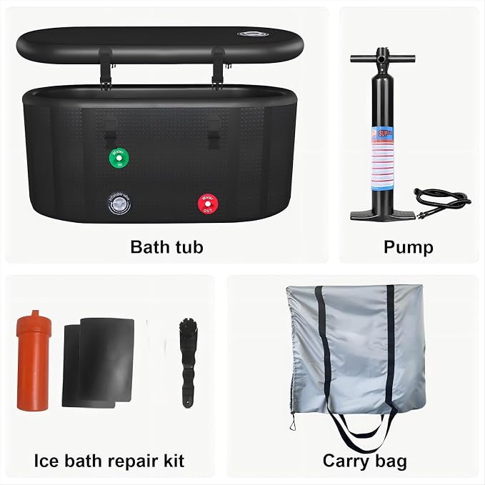 XXL Cold Plunge Tub for Athletes, Compatible - Image 6