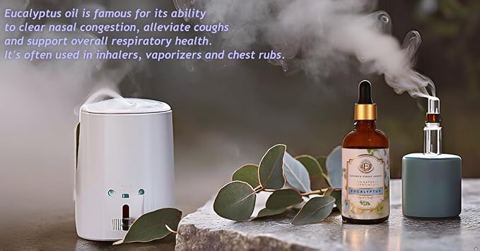 Luxurious Eucalyptus Essential Oil by Enhanced Essentials|with Glass - Image 5
