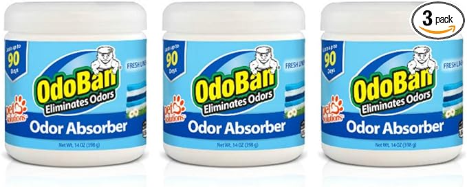 OdoBan Solid Odor Absorber Eliminator by OdoBan