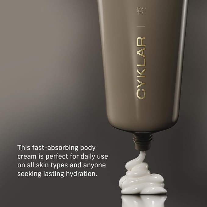 CYKLAR Nutrient Rich Body Cream. Crescent Fragrance Nourishing Moisturizer - Image 3