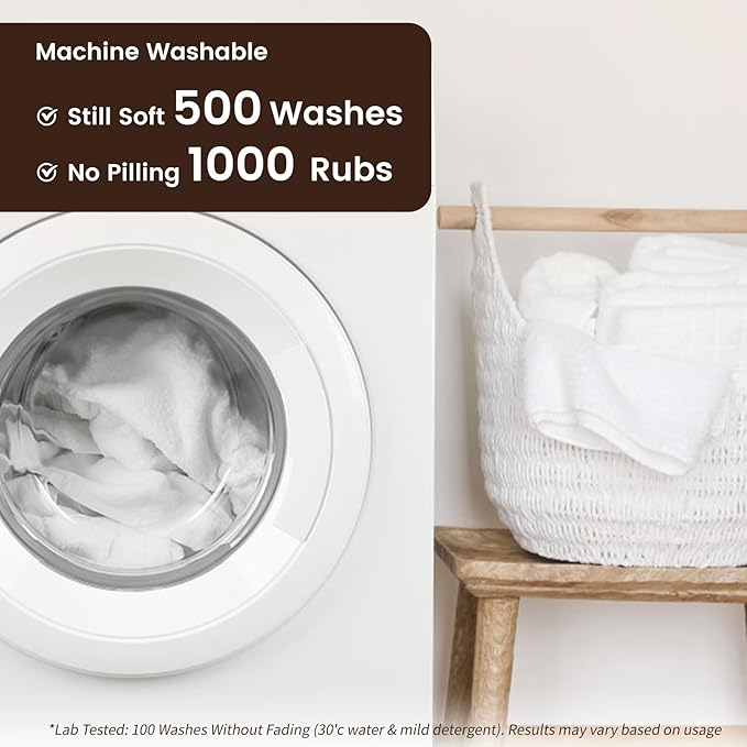 SEMAXE 100% Cotton Washcloths for Bathroom - Image 8