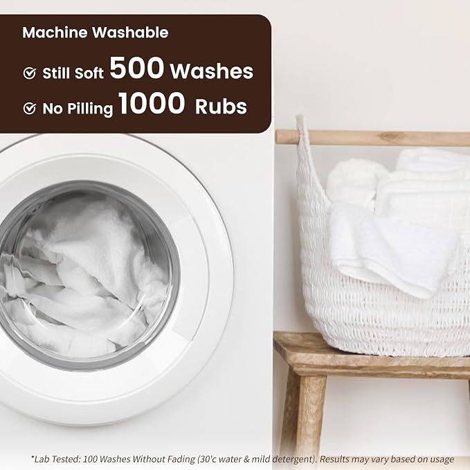 SEMAXE 100% Cotton Washcloths for Bathroom - Image 8