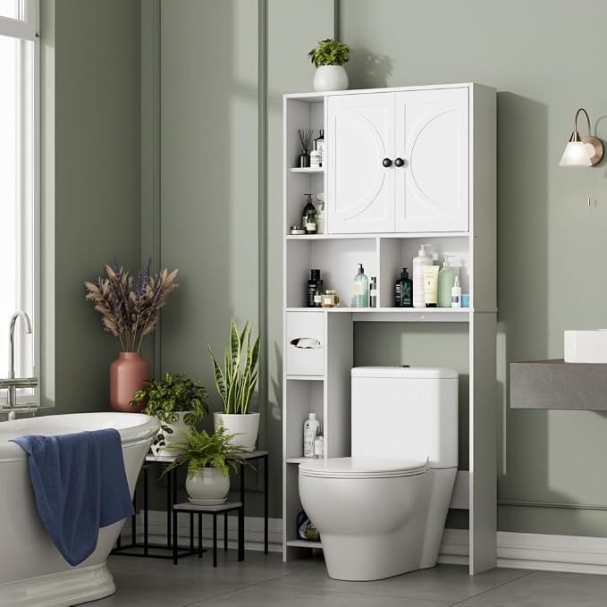 Over The Toilet Storage Cabinet by Unknown