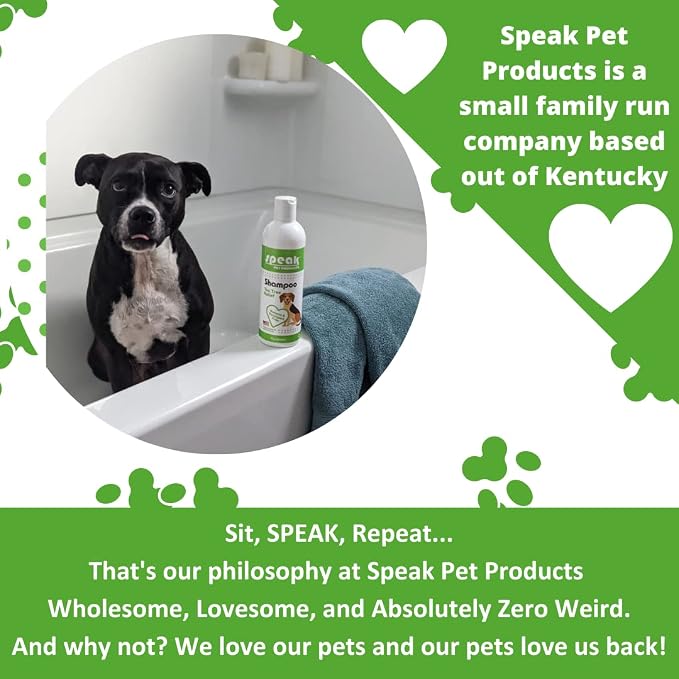 Natural Dog Shampoo with Pump, Tea Tree Relief, 1 Gallon - Image 5
