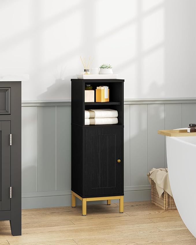 Bathroom Storage Cabinet, Corner Floor Cabinet - Image 3
