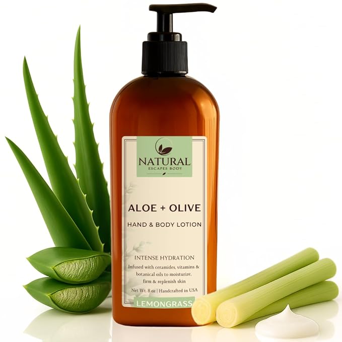 Natural Escapes Lavender & Lemongrass Body Lotion 2-Pack – Hydrating Hand & - Image 5