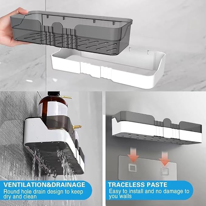 2-Pack Shower Caddy, Separable Shower Organizer - Image 6