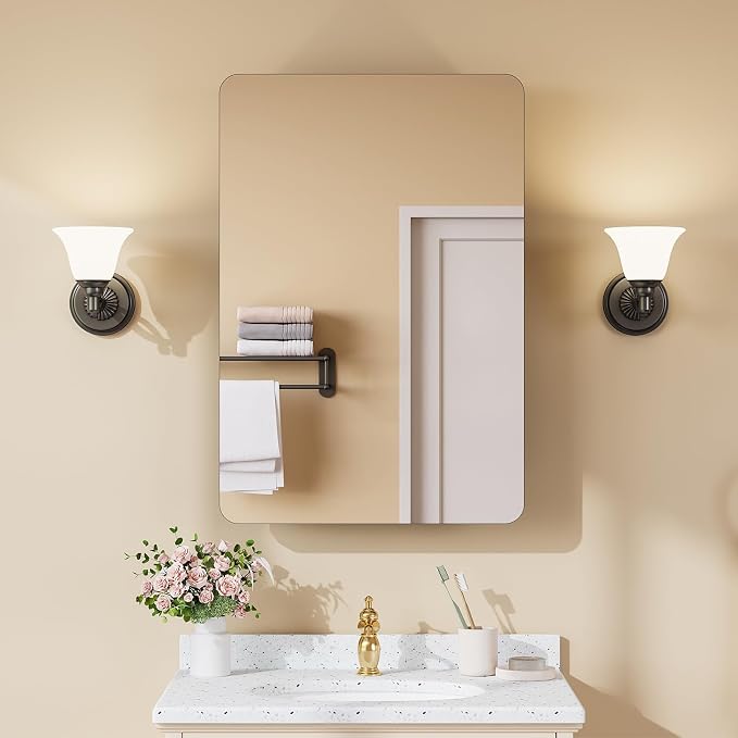 Rresyet 24×36 Bathroom Mirror Cabinet - Image 8