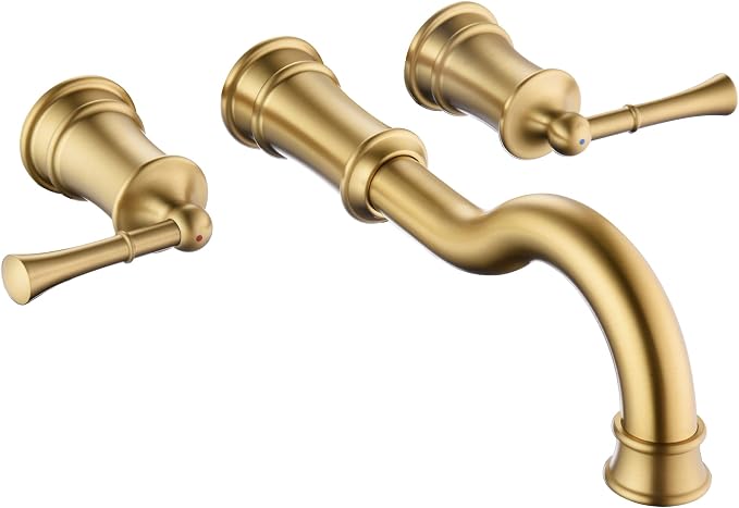 Roman Bathtub Faucet Wall Mount Widespread Tub Filler by WINKEAR